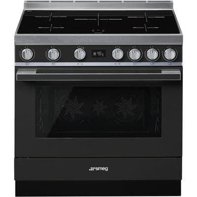 SMEG CPF9IPAN inductie fornuis antraciet