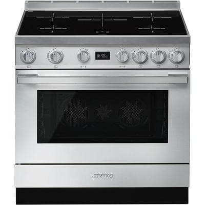 SMEG CPF9IPX inductie fornuis RVS