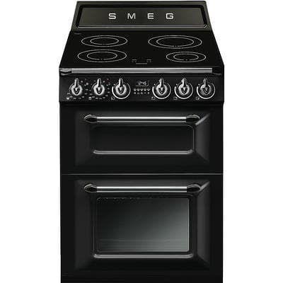 SMEG TR62IBL2 inductie fornuis zwart