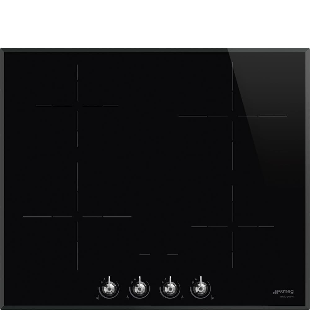 SMEG SI364BM inductie kookplaat zwart
