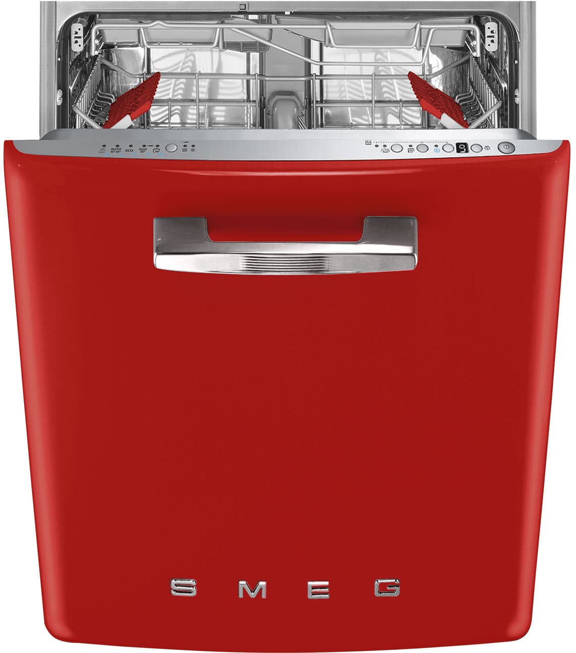 SMEG STFABRD3 vaatwasser rood