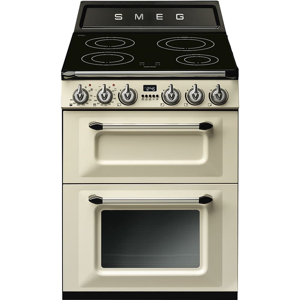 SMEG TR62IP2 inductie fornuis crème