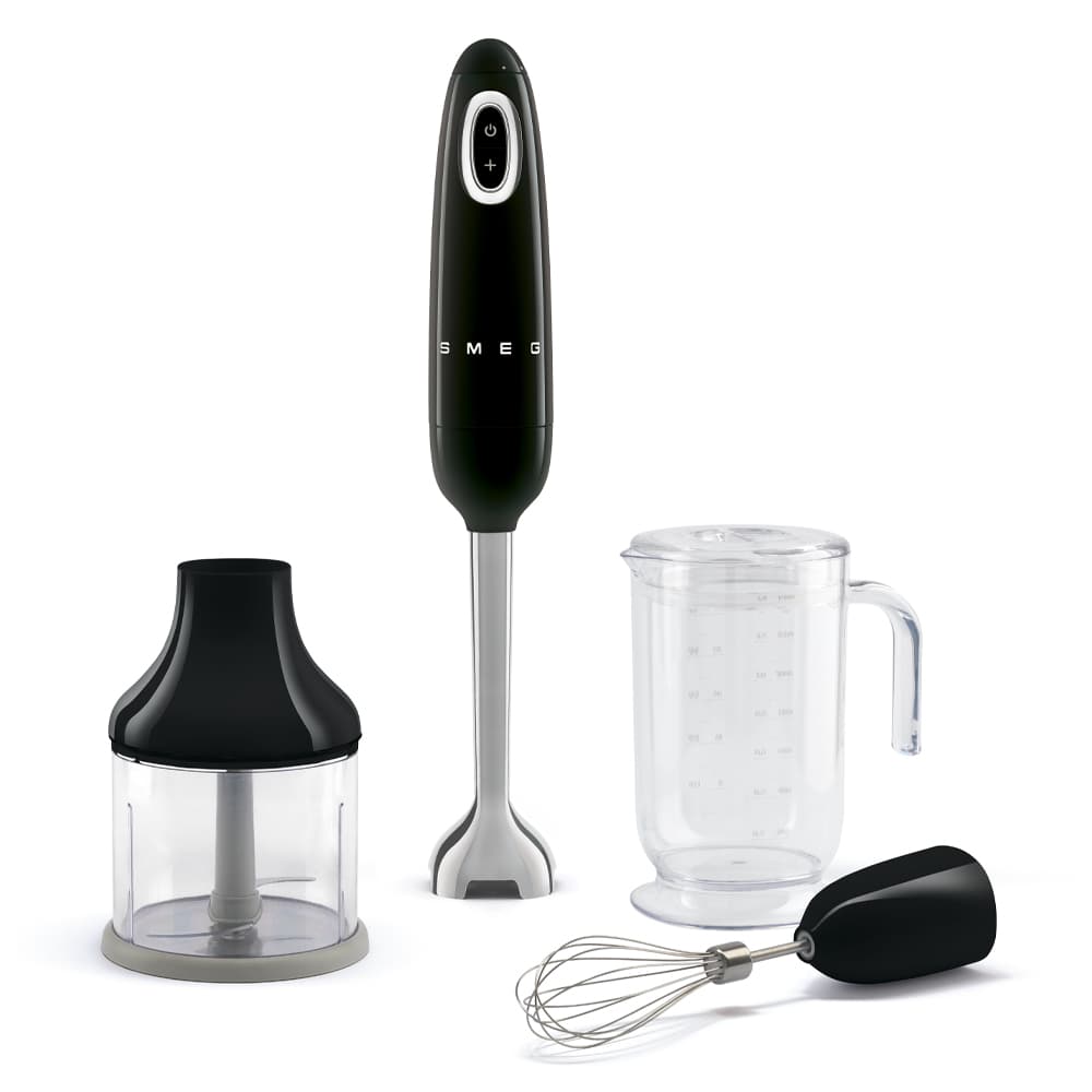 SMEG HBF03BLEU Staafmixer met accessoires