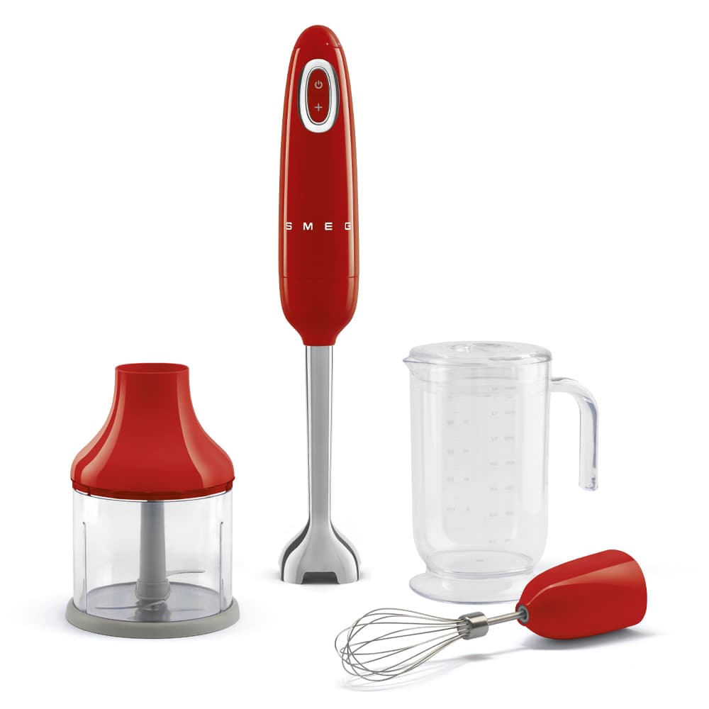 SMEG HBF03RDEU Staafmixer met accessoires