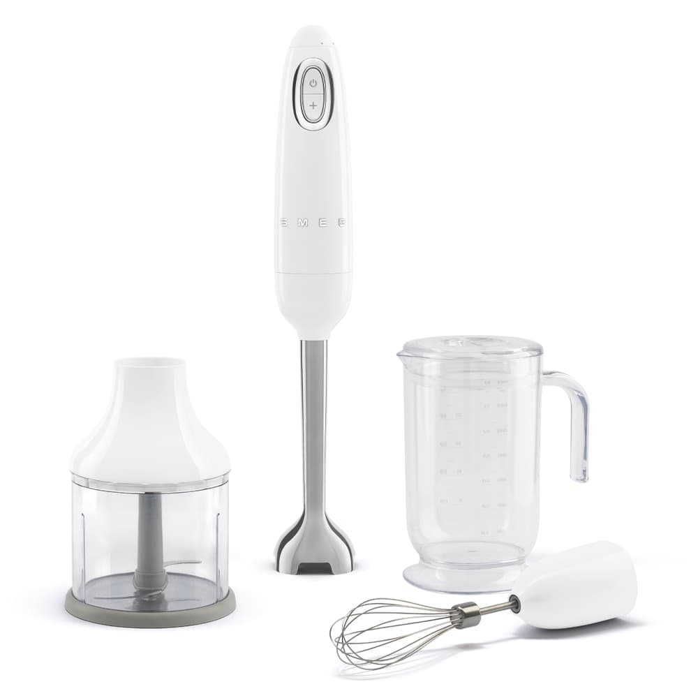 SMEG HBF03WHEU Staafmixer met accessoires
