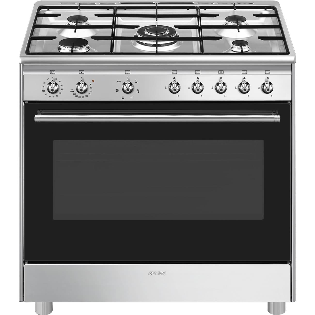 SMEG CX91GMXNLK fornuis RVS