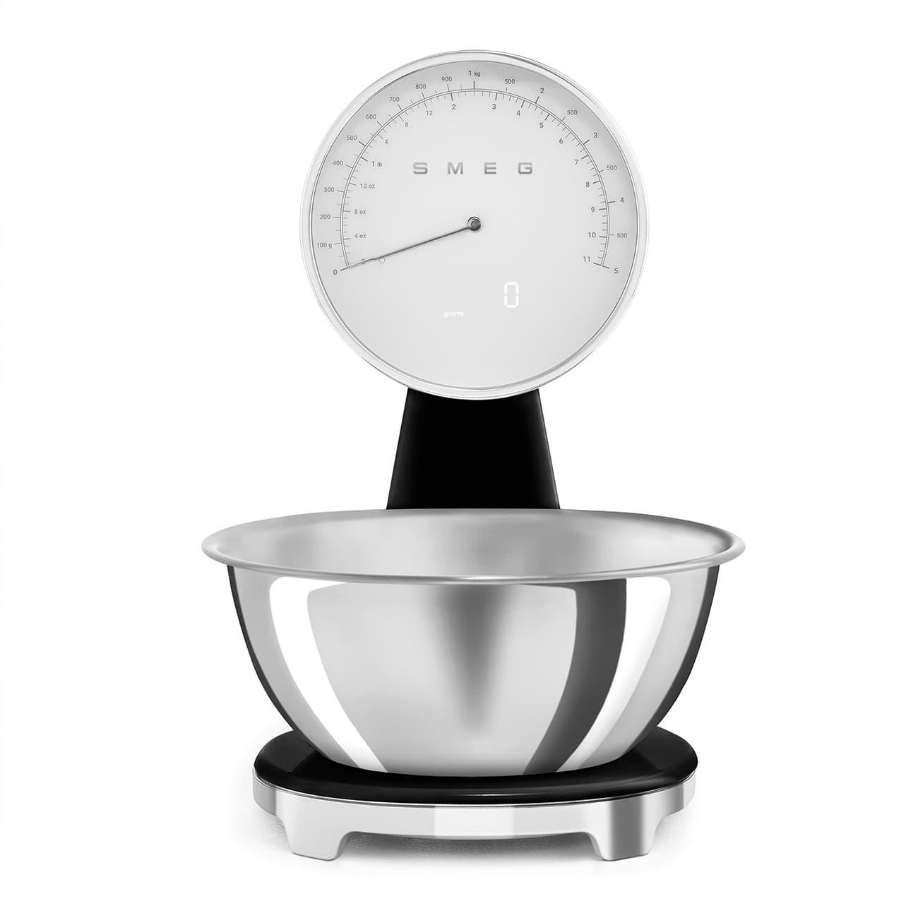 SMEG KSF01BLWW keukenweegschaal zwart