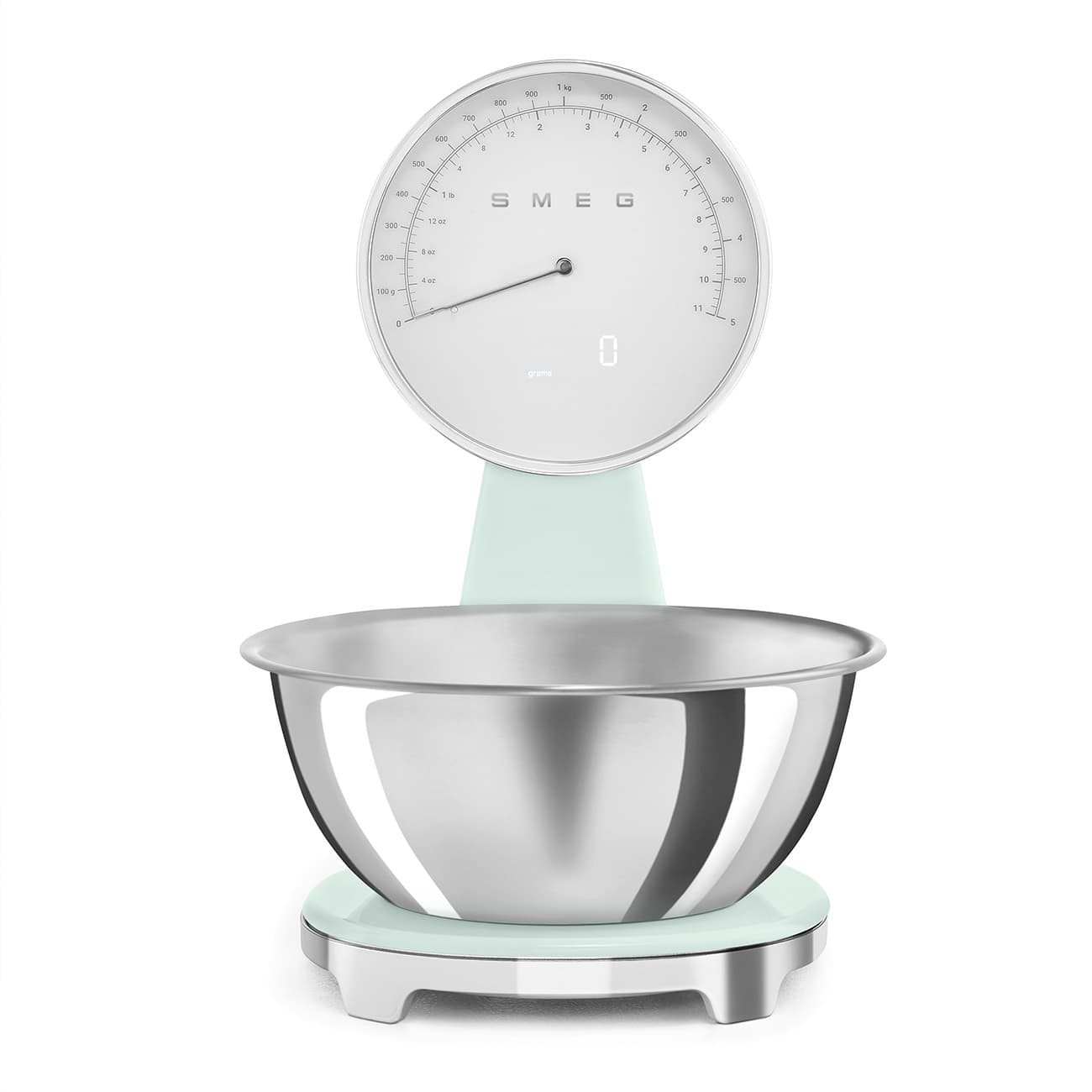 SMEG KSF01PGWW keukenweegschaal pastelgroen