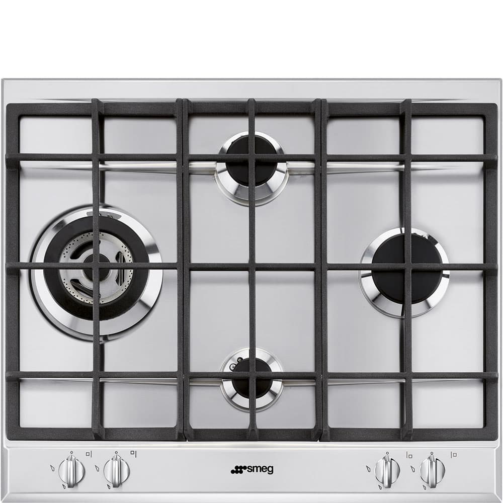 SMEG P261XGHNLK kookplaat RVS