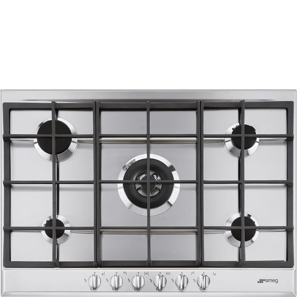 SMEG P272XGHNLK kookplaat RVS