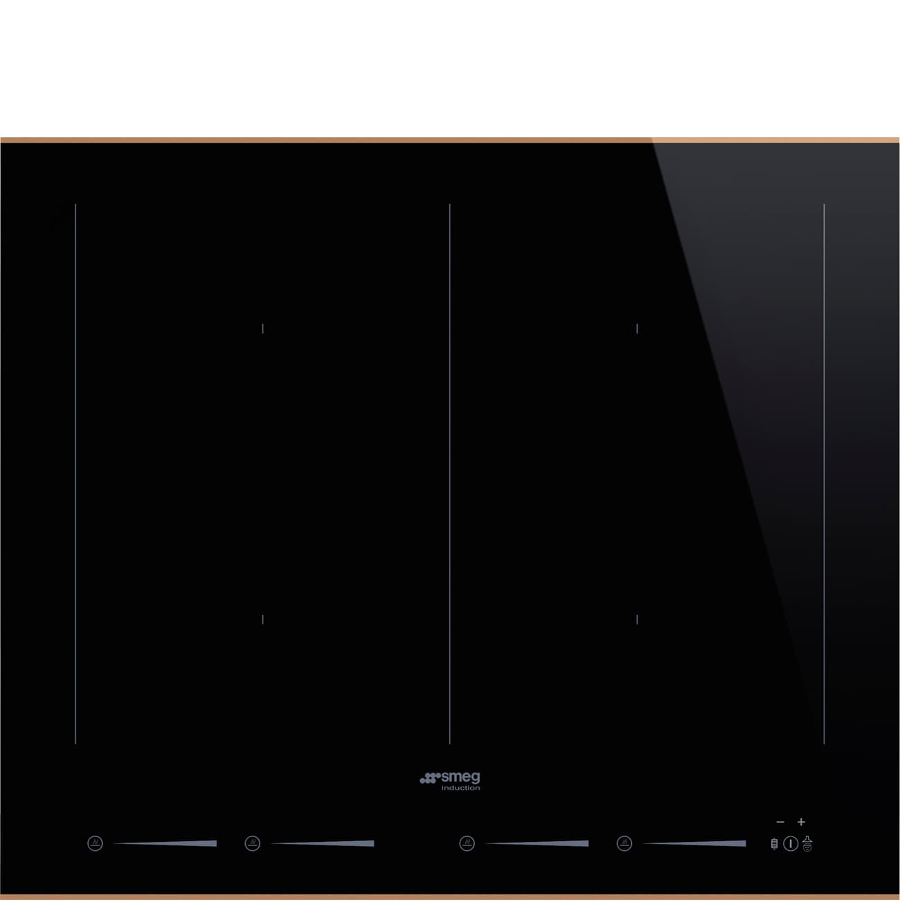SMEG SIM6644R inductie kookplaat