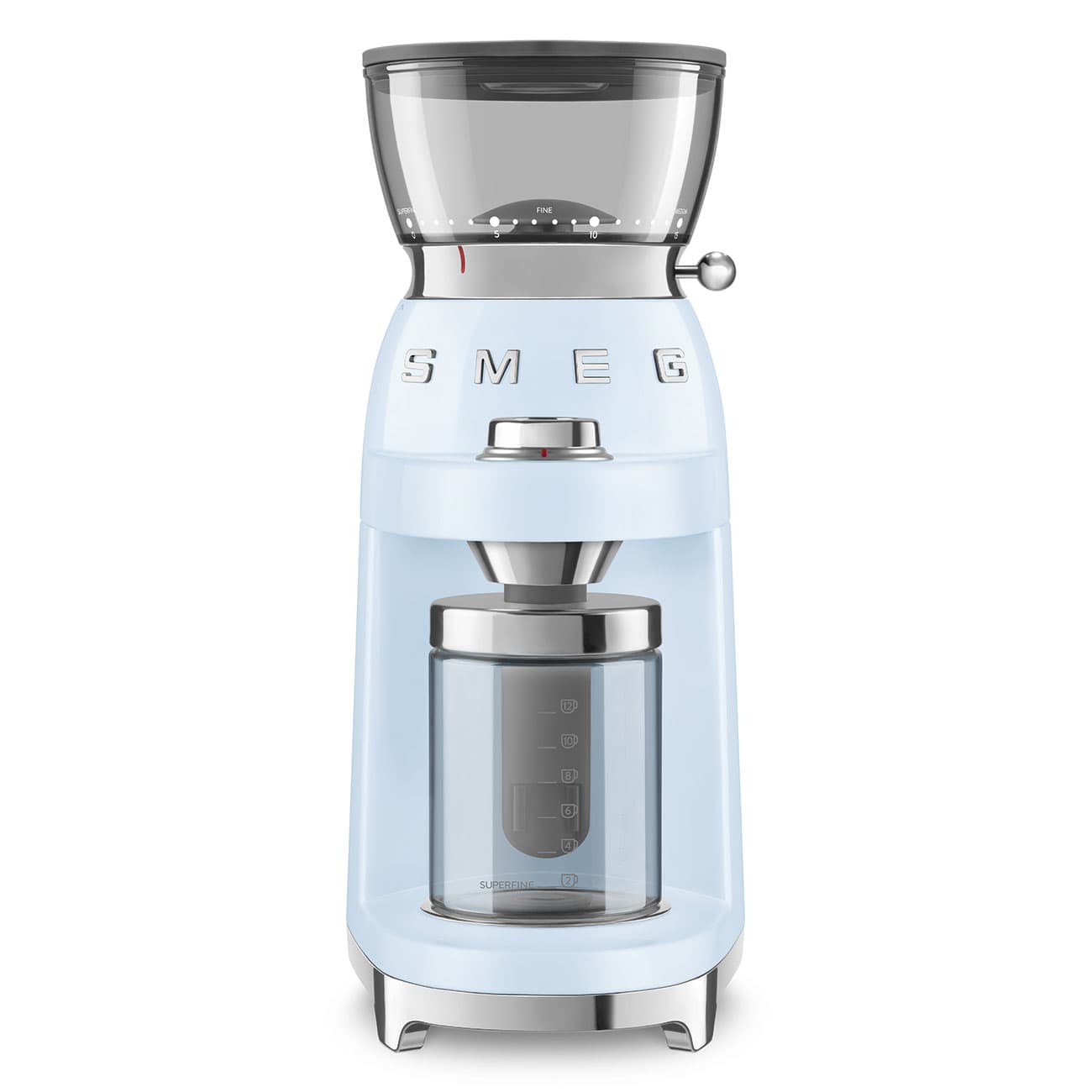 SMEG CGF03PBEU bonenmaler pastelblauw