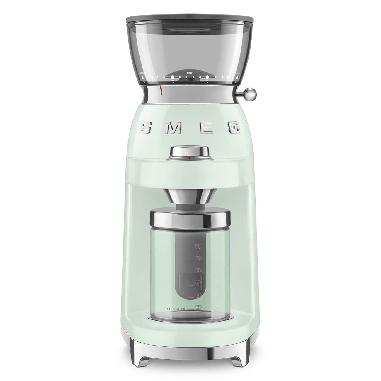 SMEG CGF03PGEU bonenmaler pastelgroen