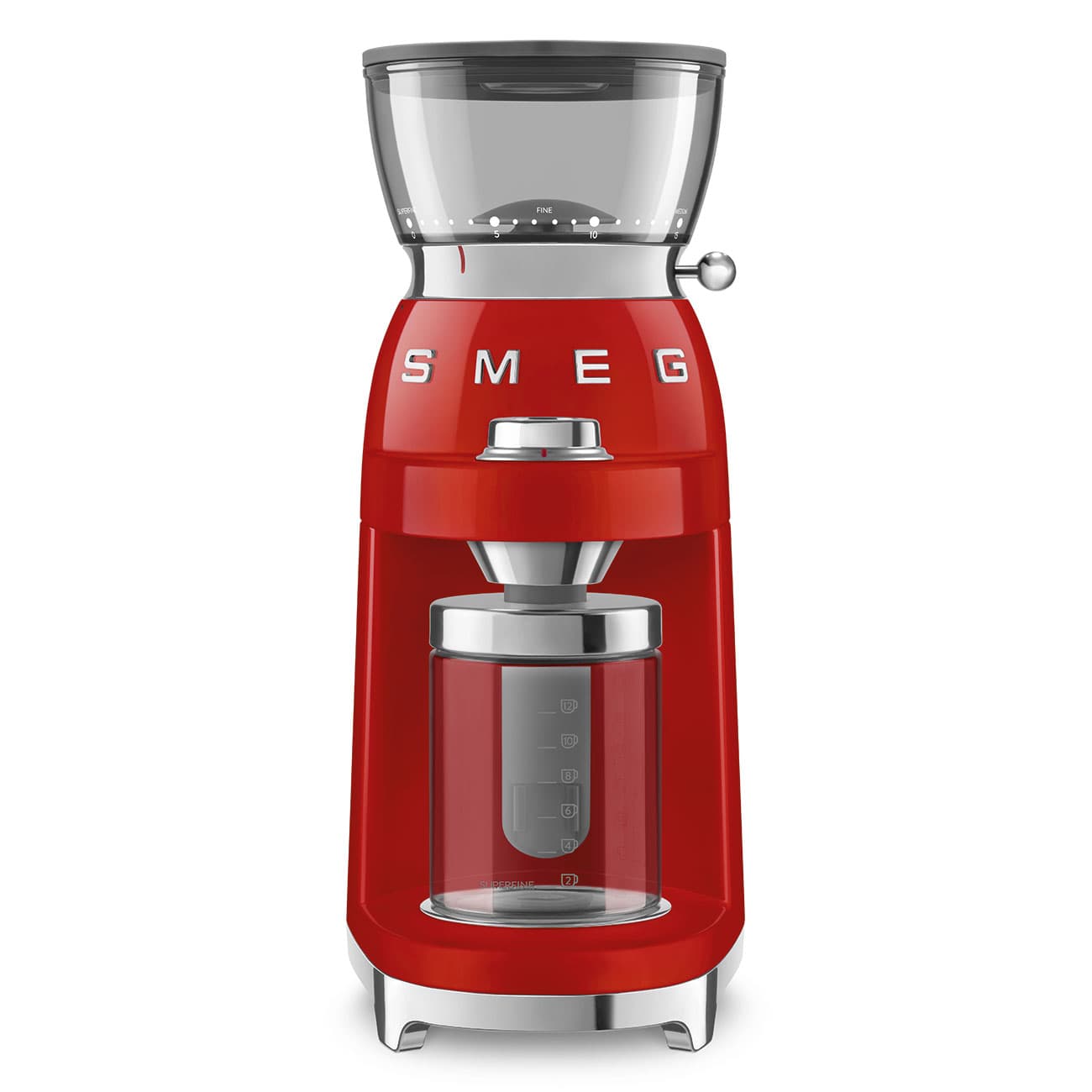 SMEG CGF03RDEU bonenmaler rood