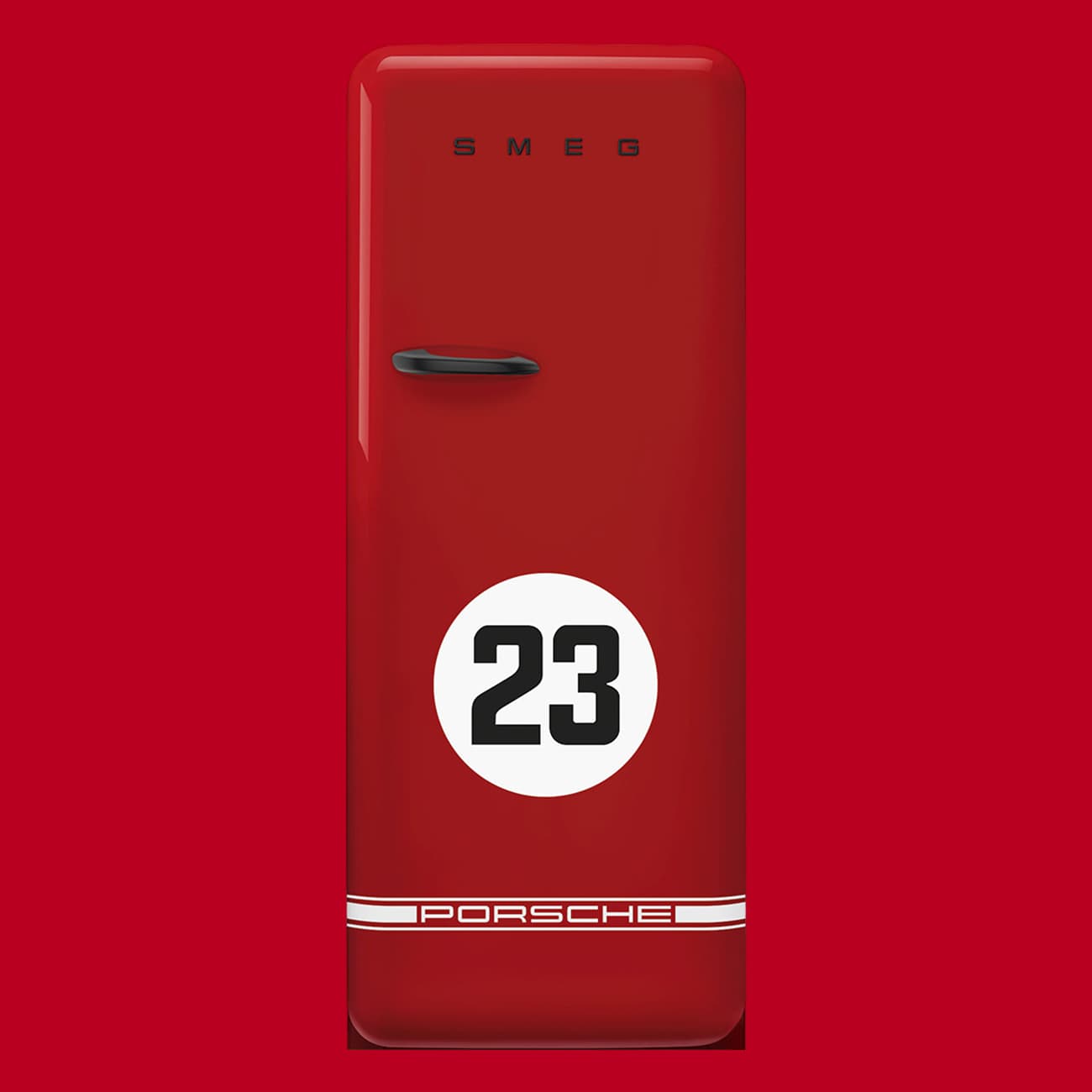 SMEG FAB28RDP9176 retro koelkast Porsche 917 Salzburg
