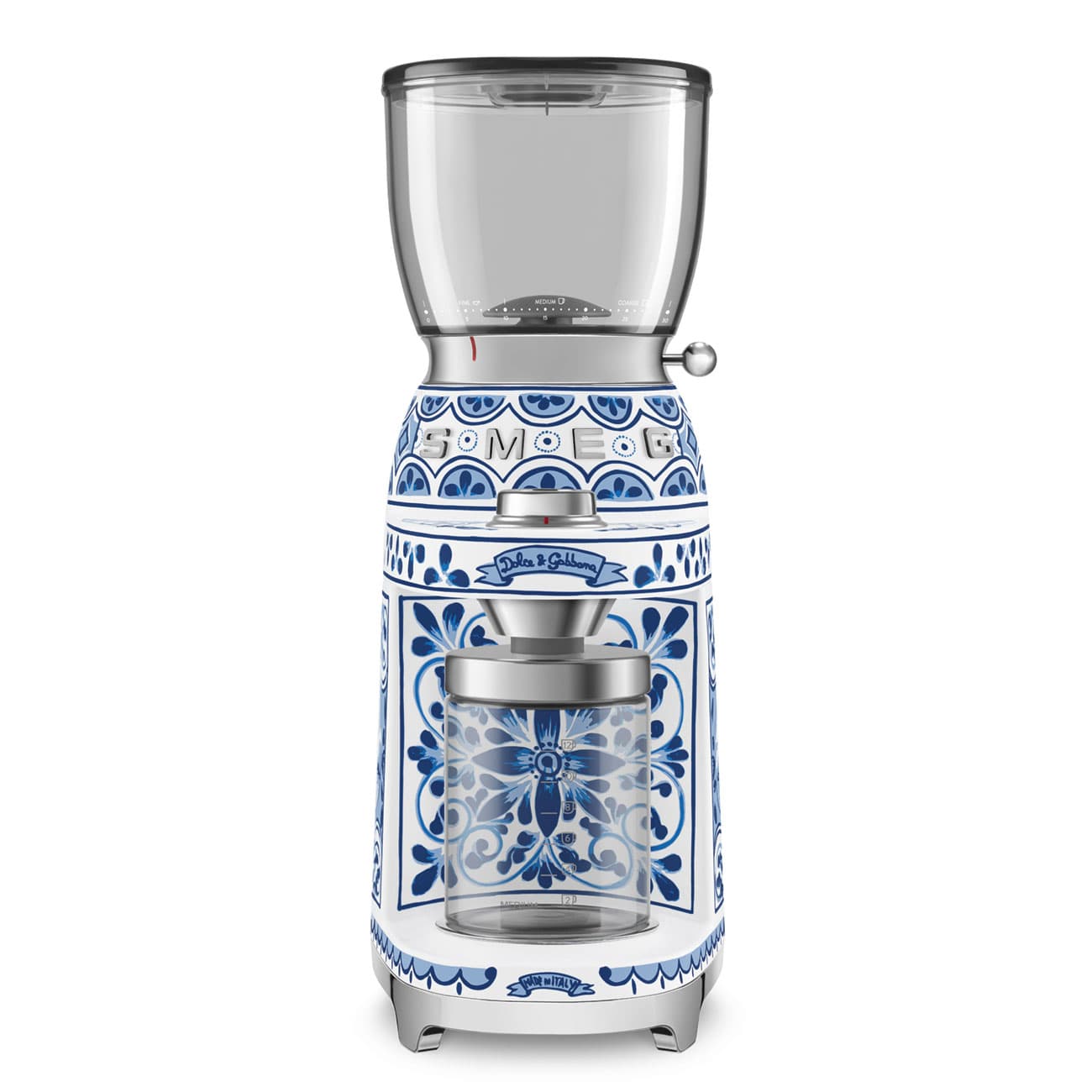 SMEG CGF01DGBEU bonenmaler D&G Blu Mediterraneo