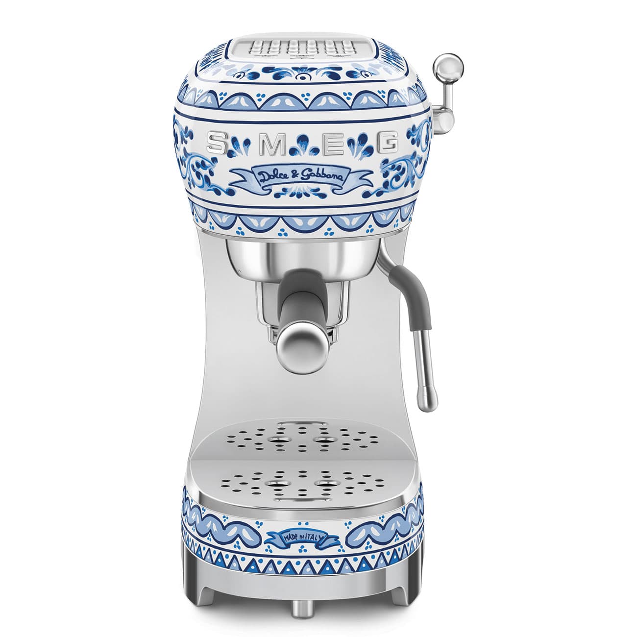 SMEG ECF02DGBEU espressomachine D&G Blu Mediterraneo