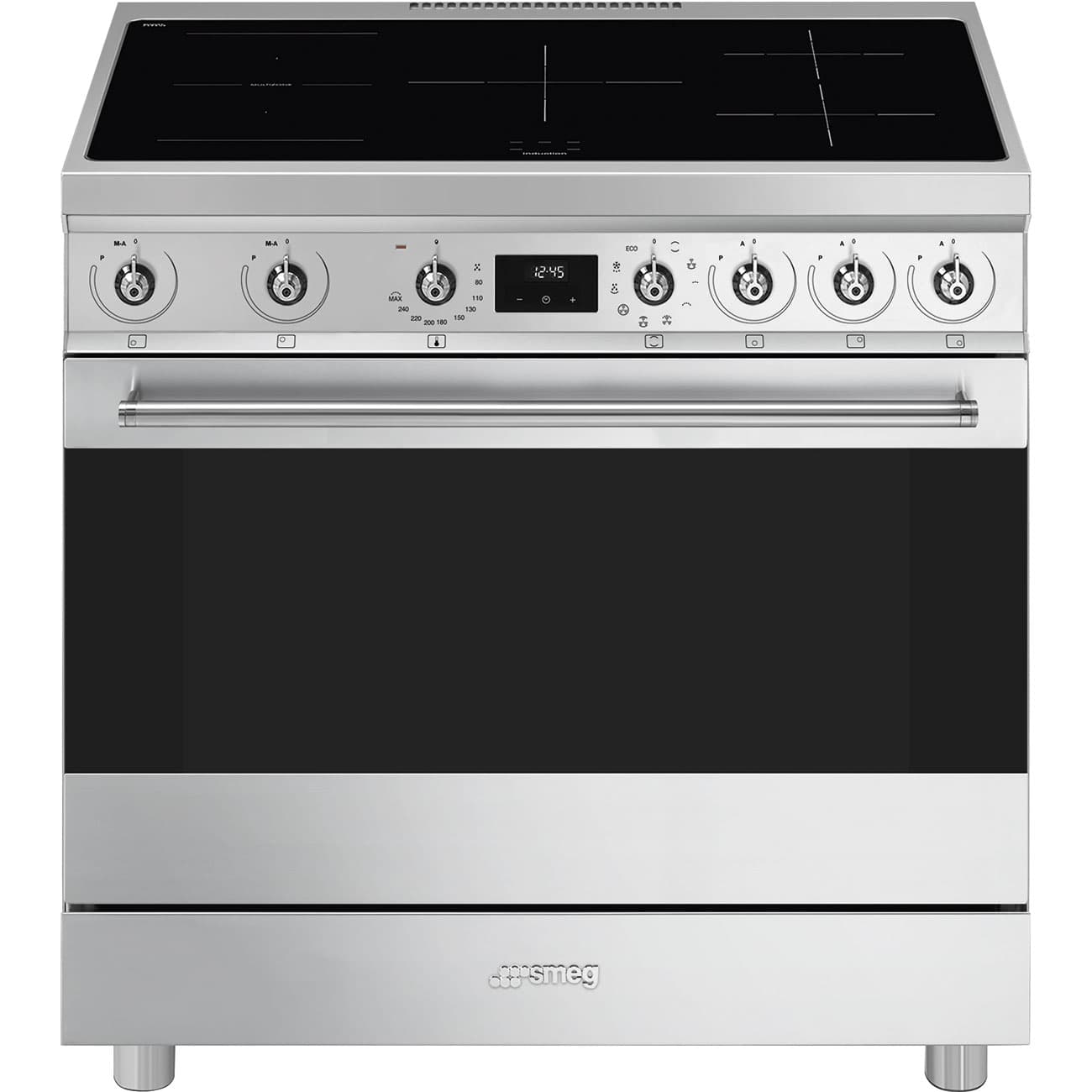 SMEG C9IMX2 inductie fornuis RVS