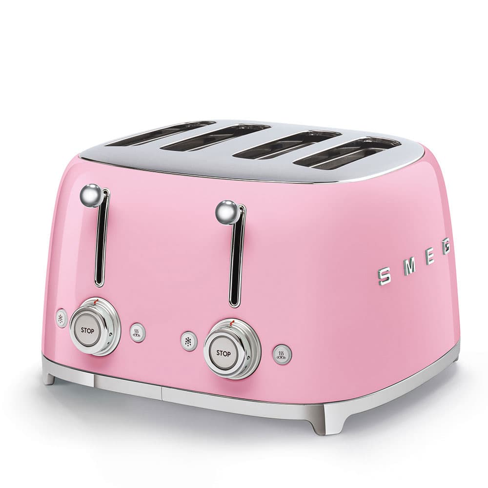 SMEG TSF03PKEU broodrooster roze
