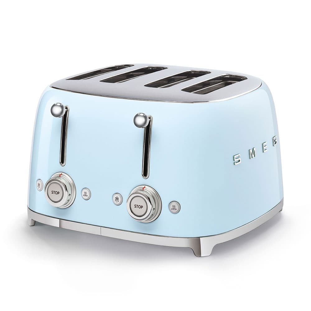 SMEG TSF03PBEU broodrooster pastelblauw