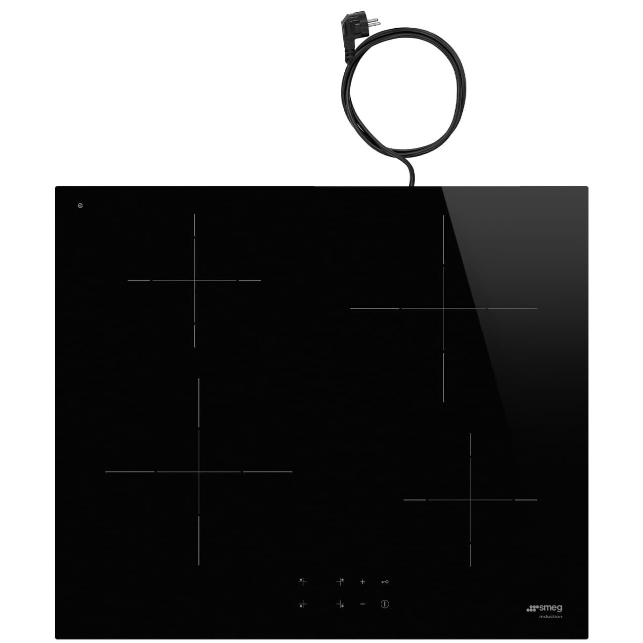 SMEG SI2641DL inductie kookplaat 1 FASE