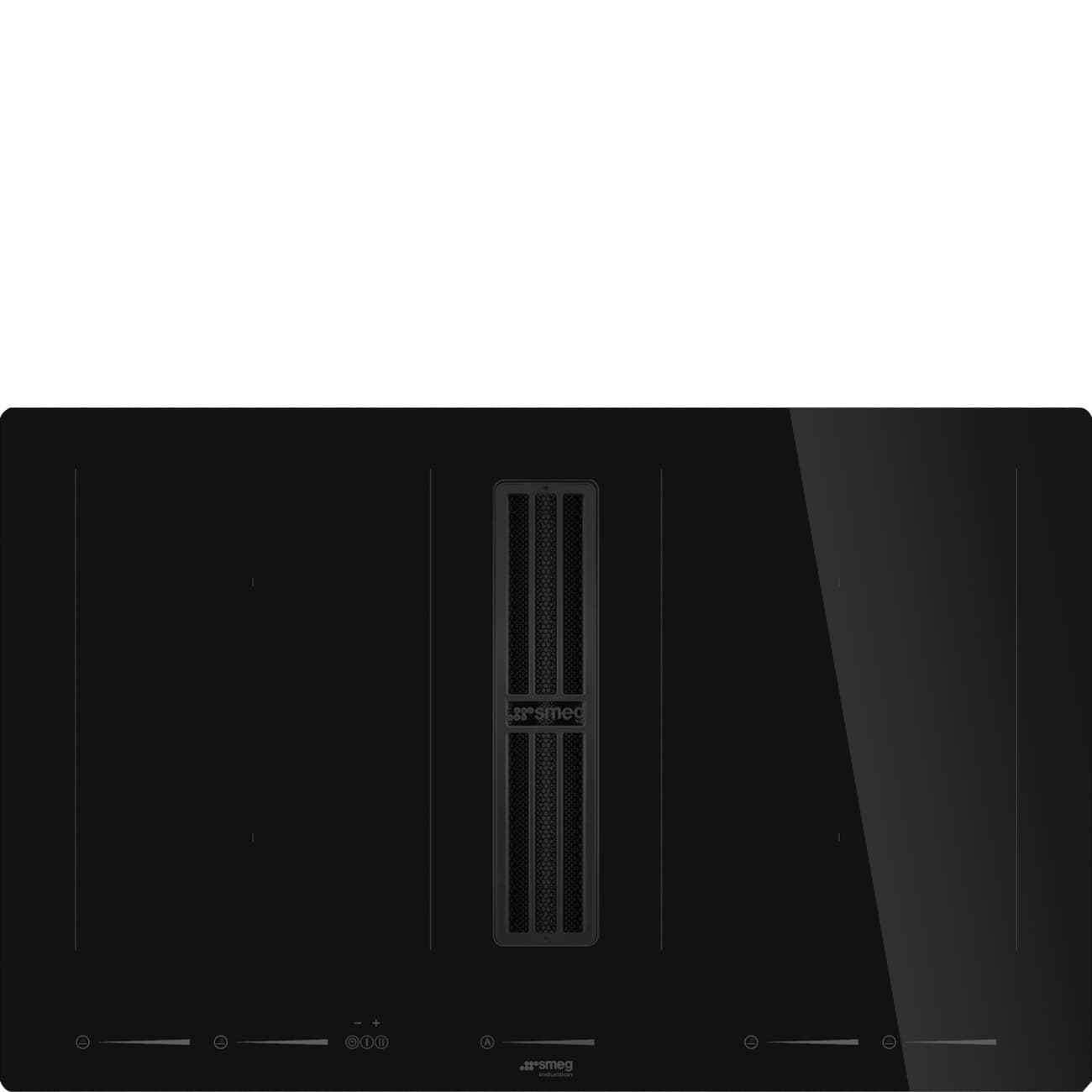SMEG HOBD682D2 kookplaat met afzuiging