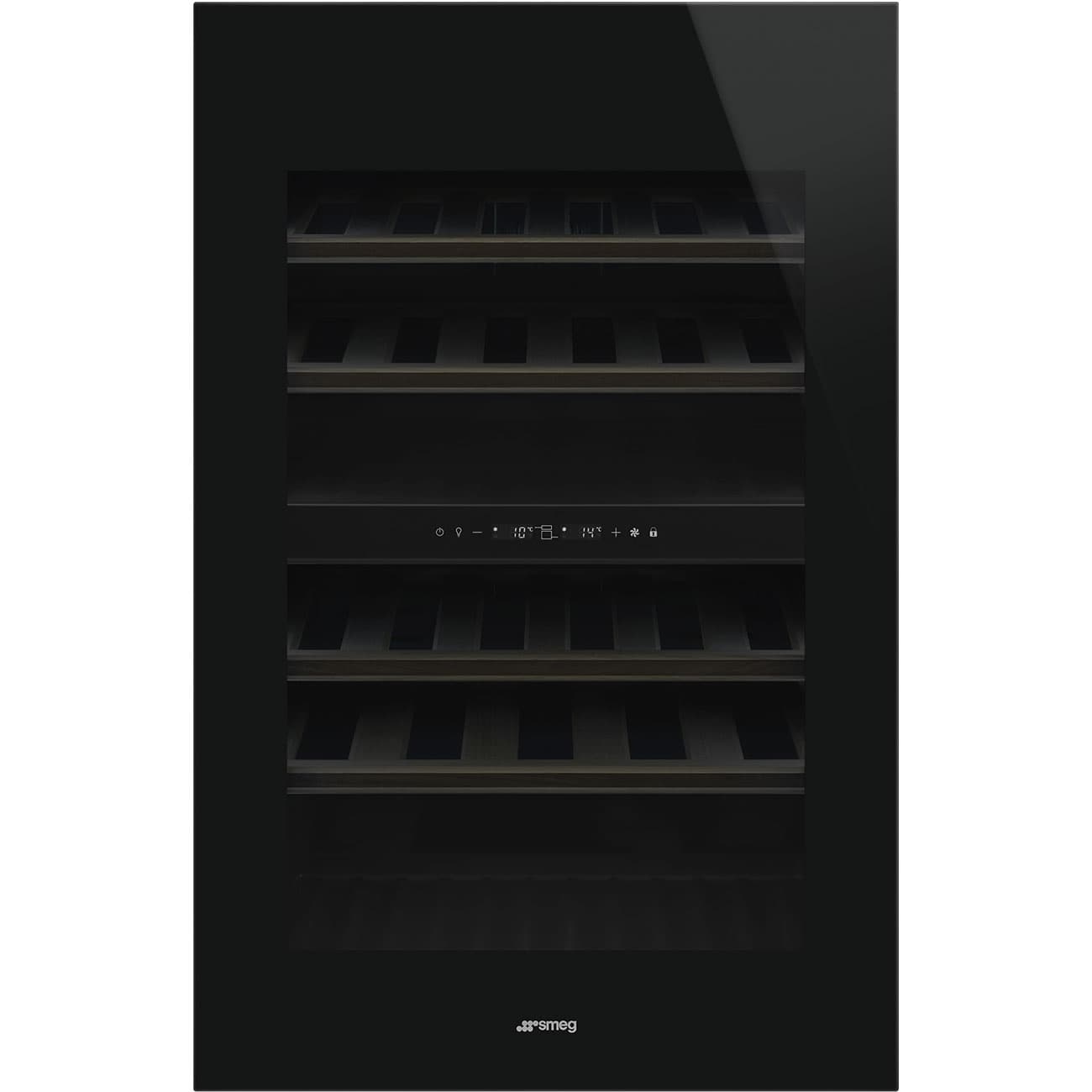 SMEG CVI040BE wijnklimaatkast zwart
