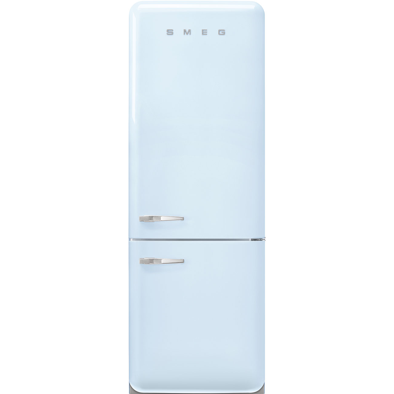 Smeg FAB38RPB6 retro koelkast pastelblauw