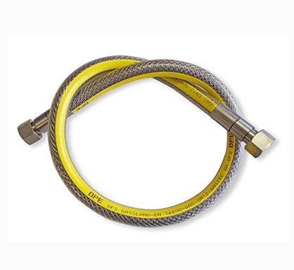 Aansluitset gas 125cm