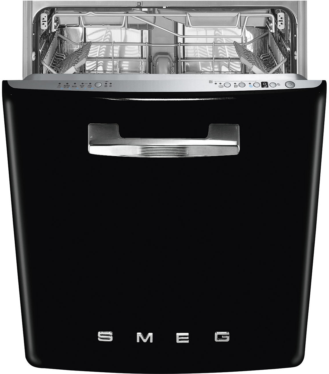 Smeg STFABBL3 vaatwasser zwart
