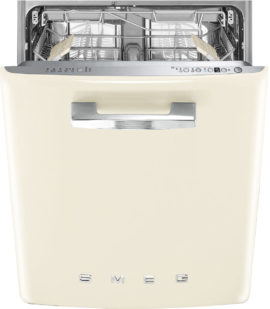 Smeg STFABCR3 vaatwasser crème