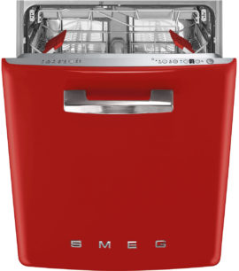 Smeg STFABRD3 vaatwasser rood