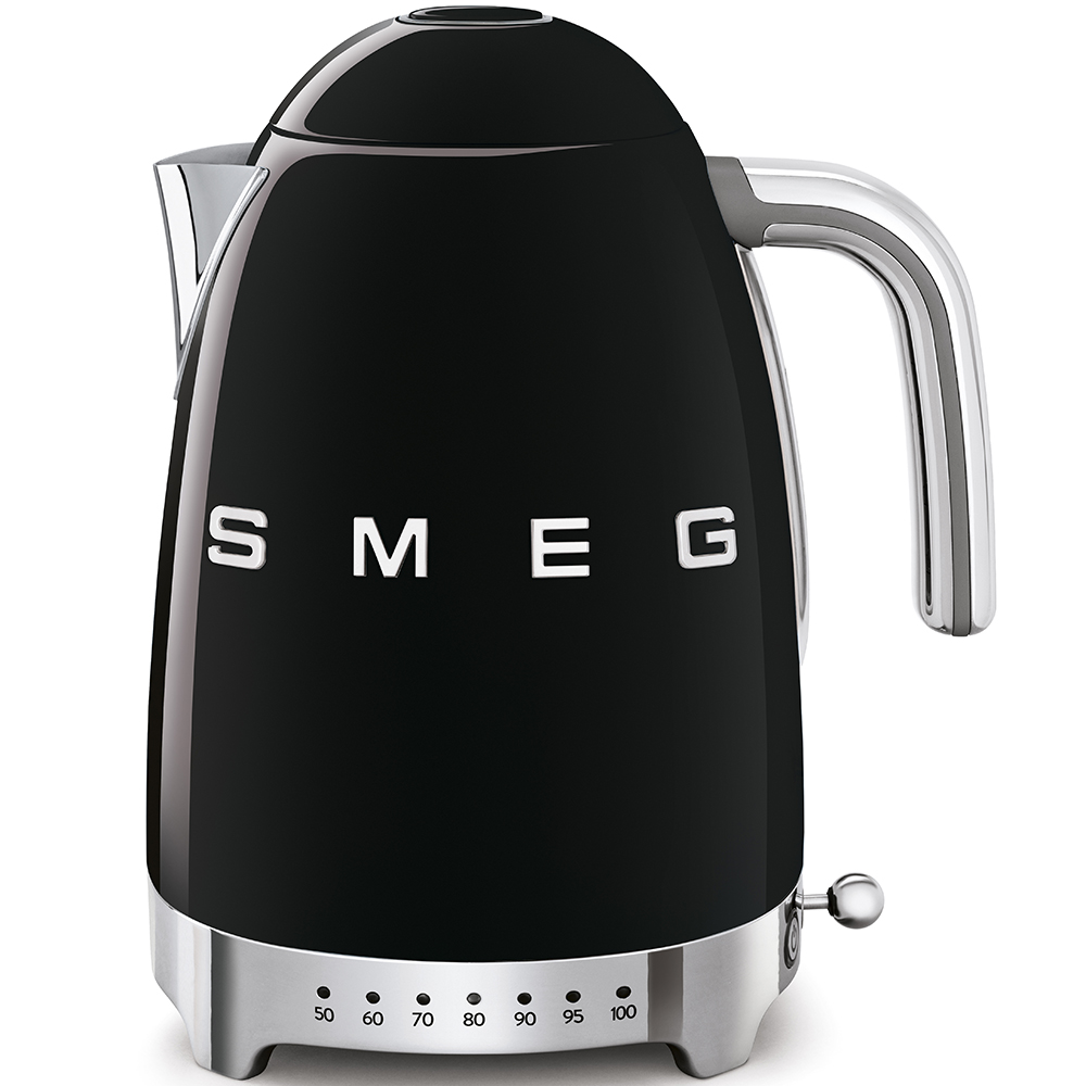Smeg KLF04BLEU waterkoker zwart