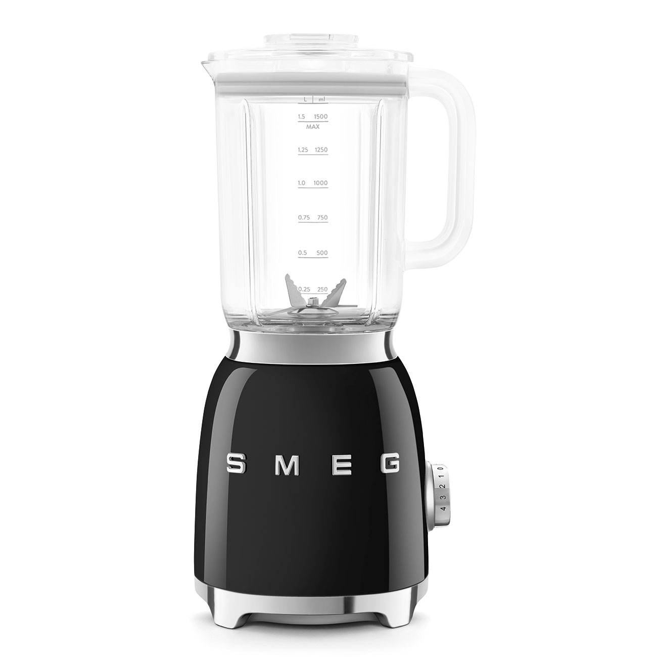 Smeg BLF03BLEU blender zwart