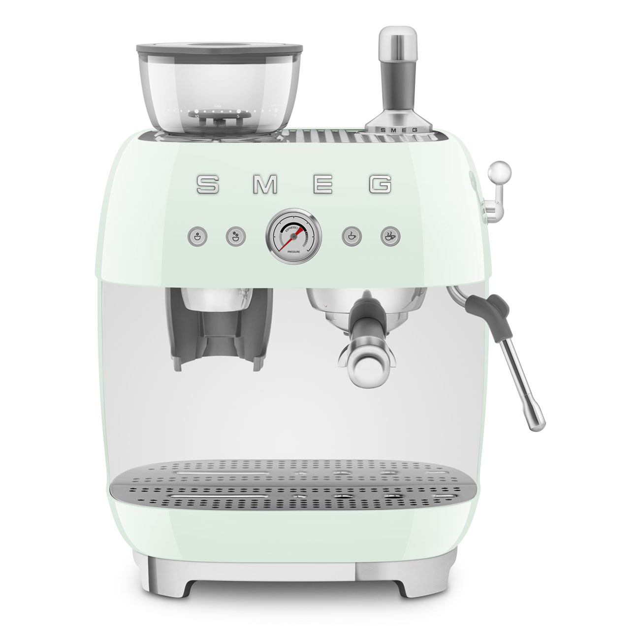 Smeg EGF03PGEU espressomachine pastelgroen