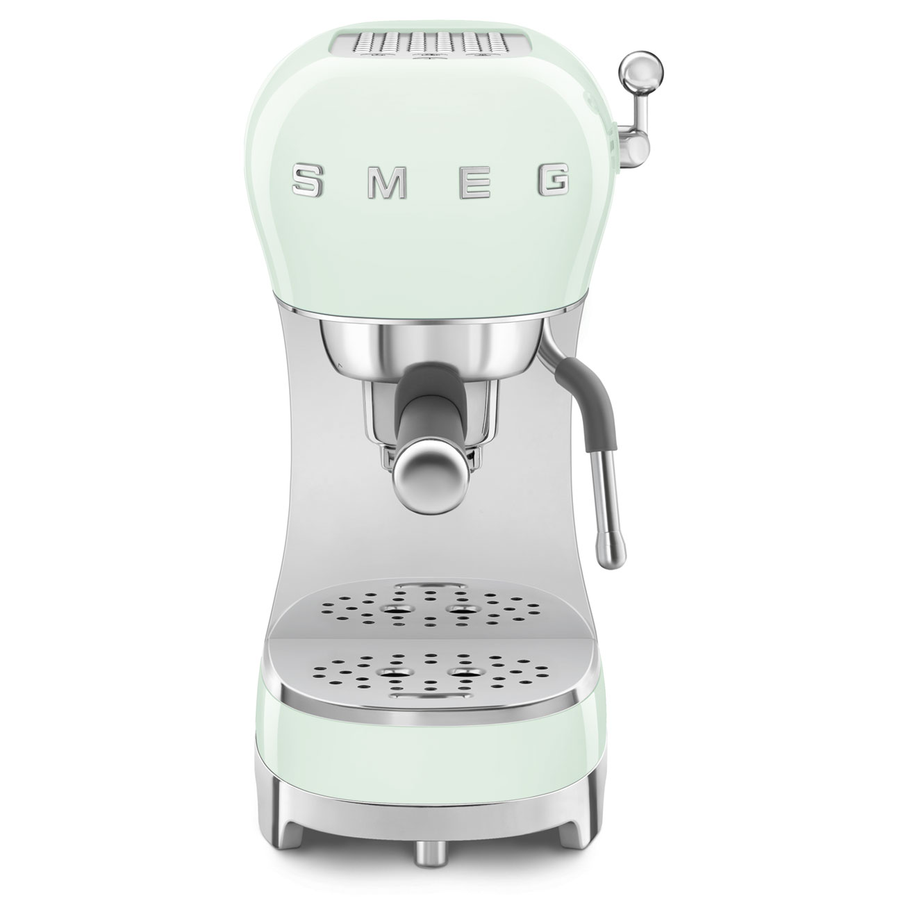 Smeg ECF02PGEU espressomachine pastelgroen