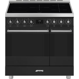 Smeg C92IPMB2 inductie fornuis matt black