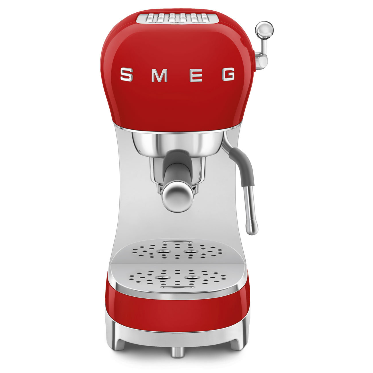 Smeg ECF02RDEU espressomachine rood