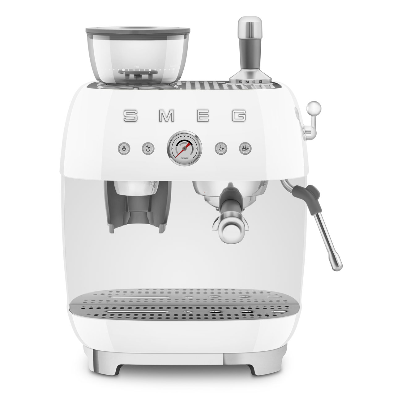 Smeg EGF03WHEU espressomachine wit