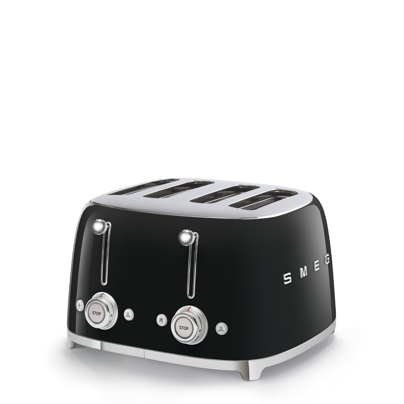 Smeg TSF03BLEU broodrooster zwart