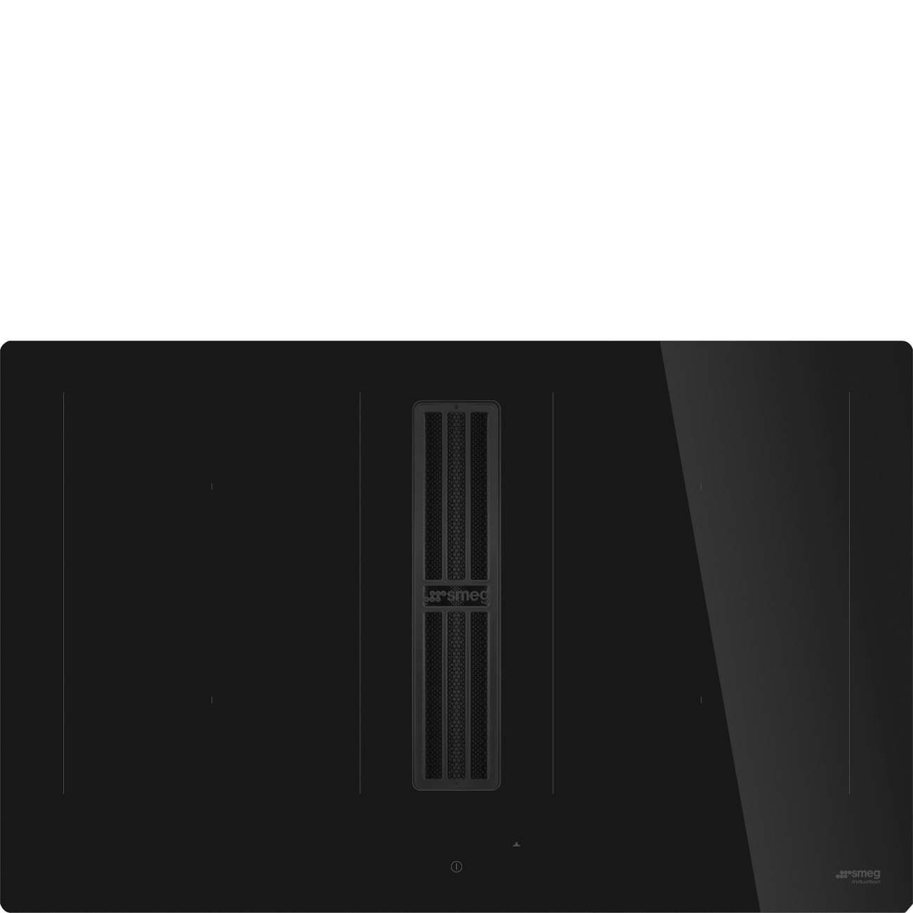 Smeg HOBD482D2 kookplaat met afzuiging