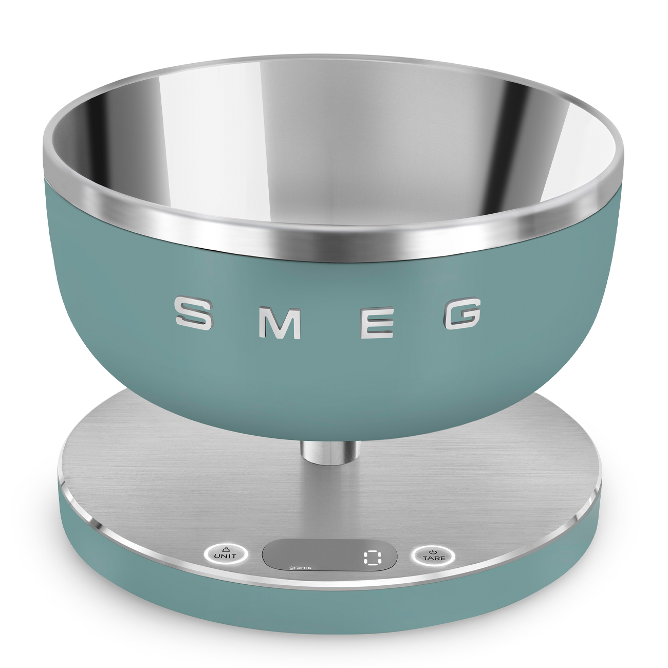 Smeg KSC01EGMWW Digitale keukenweegschaal emerald green