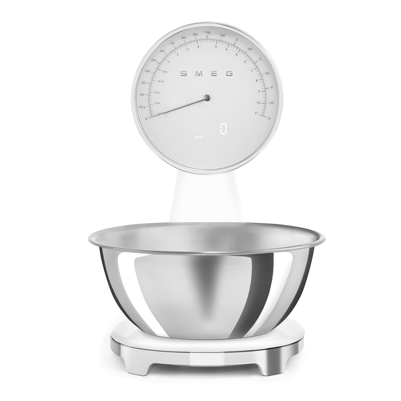 Smeg KSF01WHWW keukenweegschaal wit