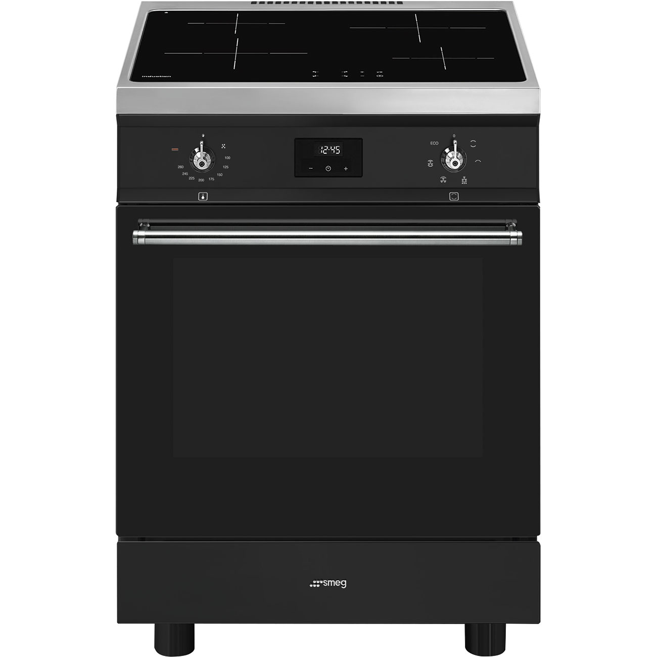 Smeg C6IMMBT2 fornuis matt black