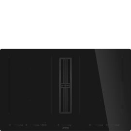 Smeg HOBD682D2 kookplaat met afzuiging