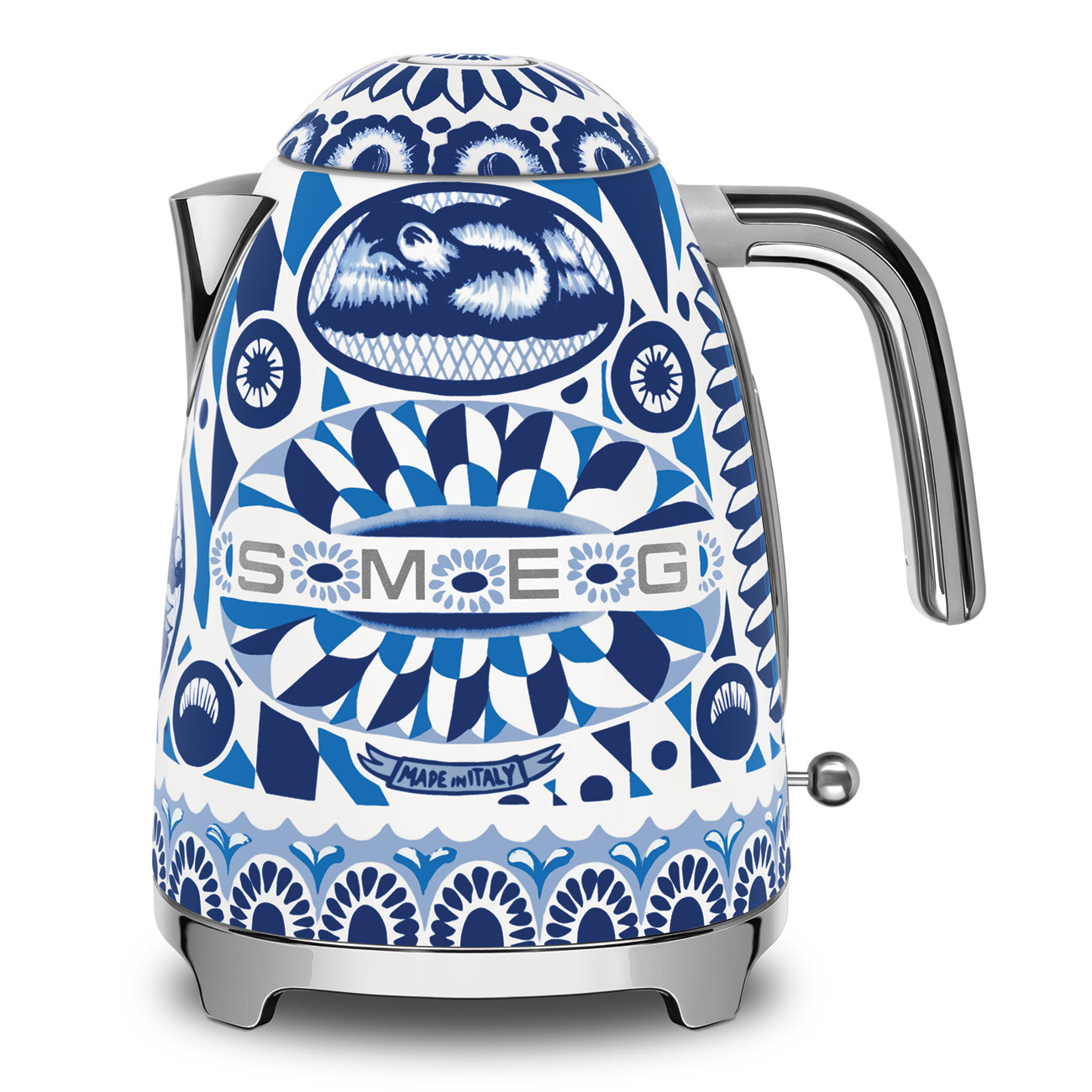 Smeg KLF03DGBEU waterkoker D&G Blu Mediterraneo