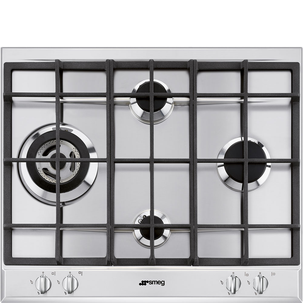 Smeg P261XGHNLK kookplaat RVS
