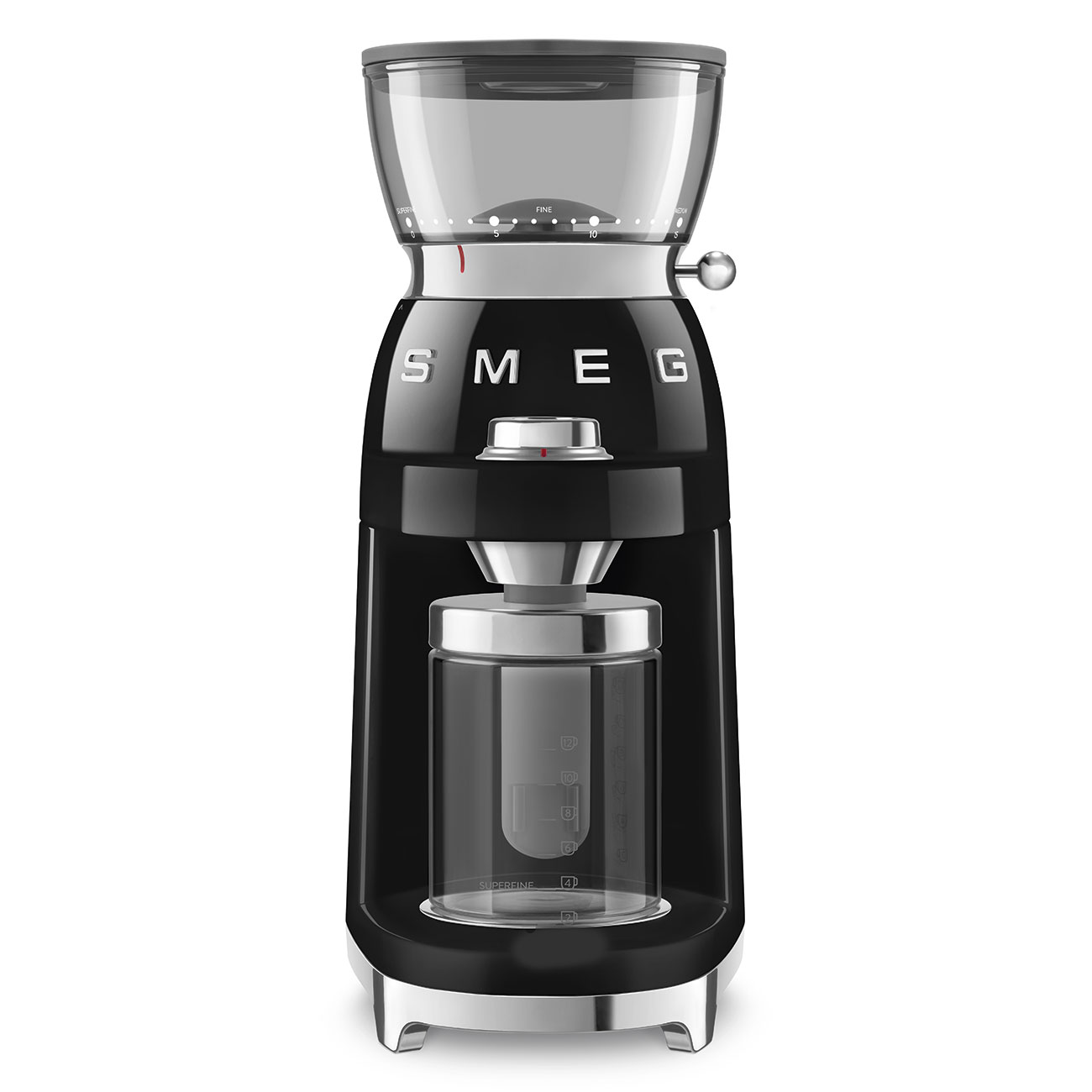 Smeg CGF03BLEU bonenmaler zwart