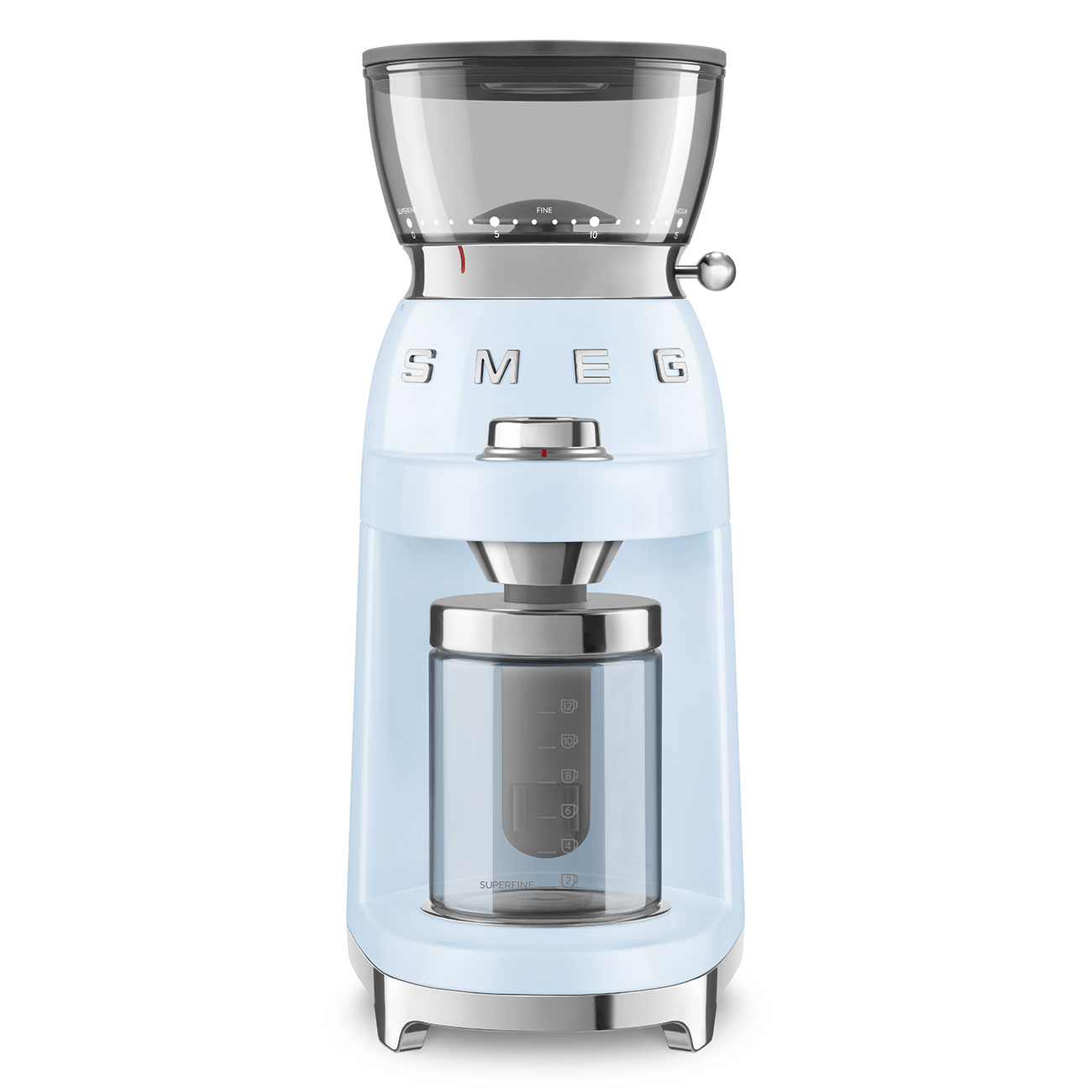 Smeg CGF03PBEU bonenmaler pastelblauw