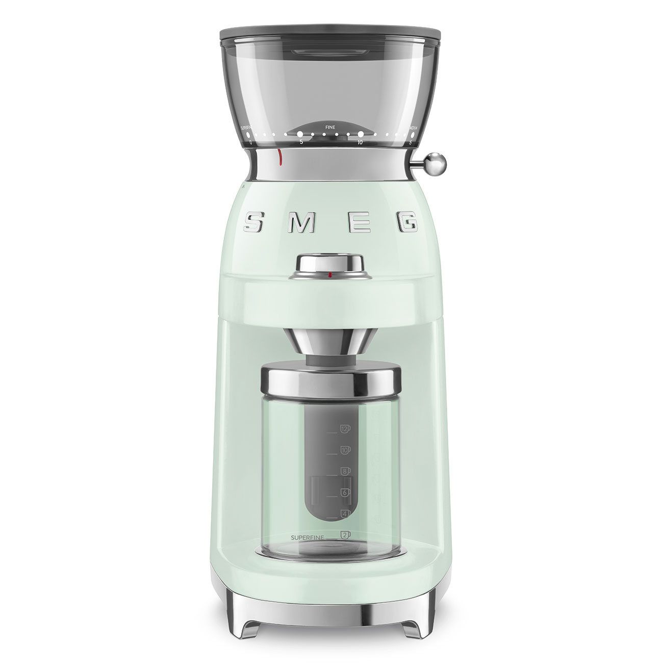 Smeg CGF03PGEU bonenmaler pastelgroen